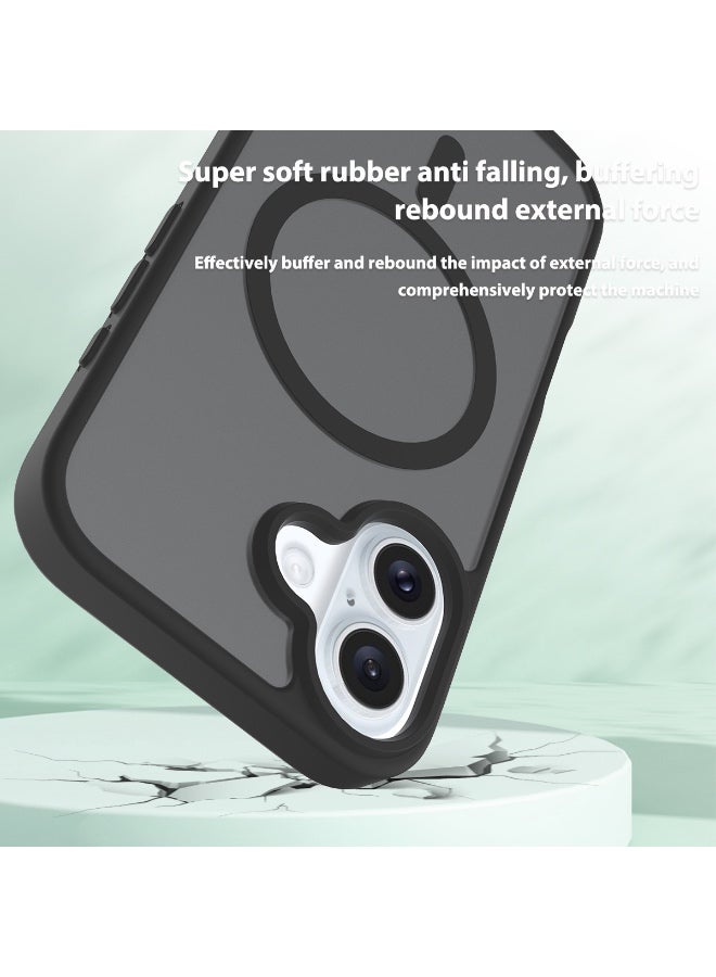 iPhone 16 Skin Feeling Case With MagSafe - Black - Image 3